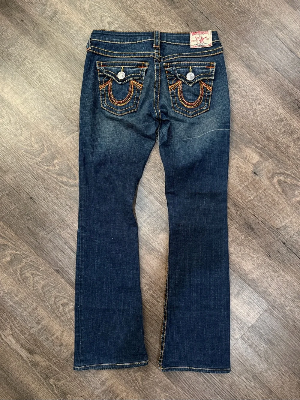 True Religion Dark Wash Bootcut Jeans